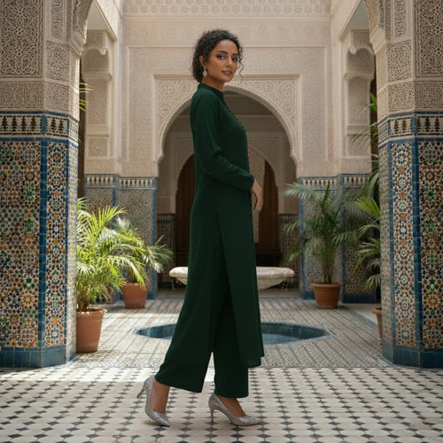 Bottle Green Ready To Wear